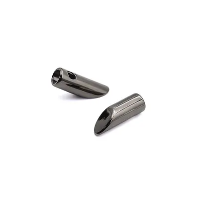 3.5mm Zinc Alloy Metal Drawstring Cord End Lock, for Pant Cords