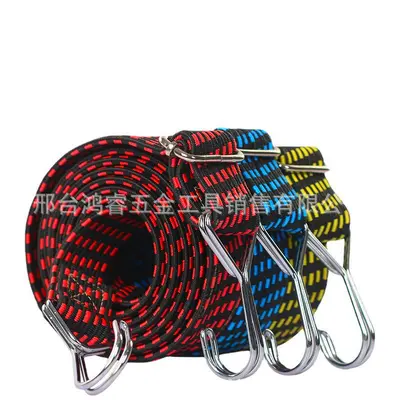 Motorcycle Luggage Bungee Cord with Hooks, for Rear Rack - 6