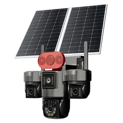 Solar-Überwachungskamera mit Nachtsicht, stromloses Betriebssystem