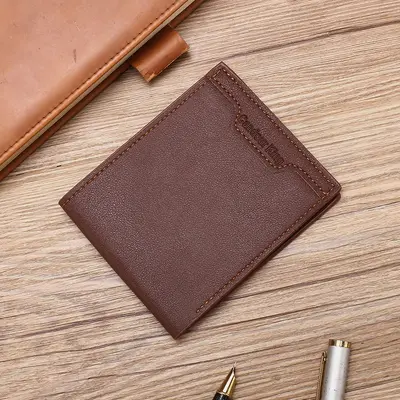 Men's Retro Handmade Wallet with Multiple Card Slots - 7
