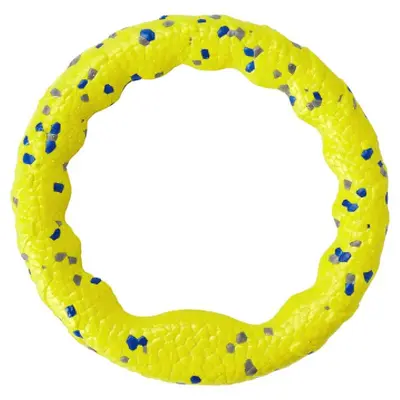 Dog Pull Ring Toy, Wave Star Pattern, High-Elasticity and Chew-Resistant
