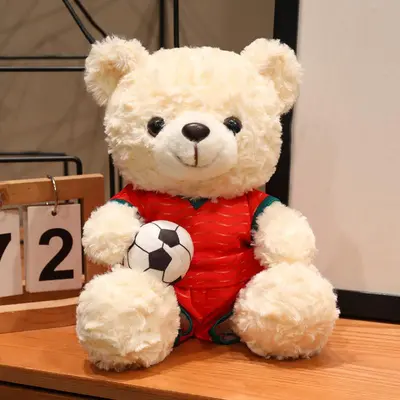 Fußball-Teddybär Plüschtier, WM-Geschenk - 11