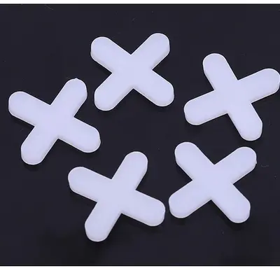 Plastic Tile Spacer Cross Clips for Grout Line Positioning - 9