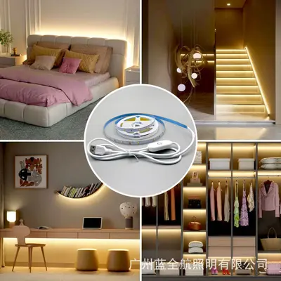 USB Touch Dimmer Switch for 2835 LED Strip 5V, Stepless Dimming