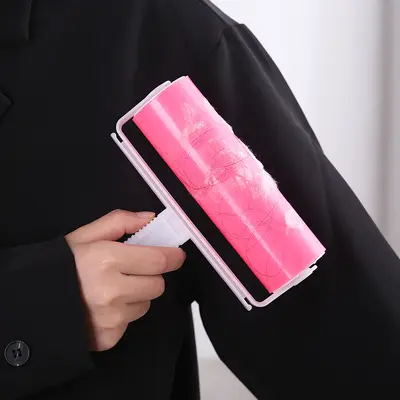 Large lint roller, washable, clothing dust removal brush - 4