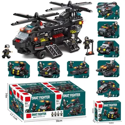 Lego Uyumlu Küçük Parça Yapı Blokları, Çocuklar için DIY Oyuncak - 6