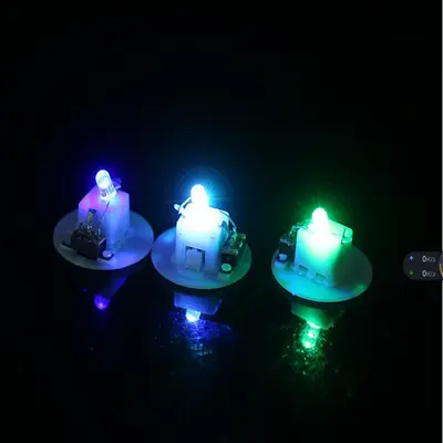 3,5 cm Babie bebek lambası gece lambası tabanı, parlayan renk değiştiren