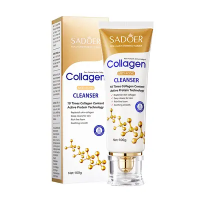 SADOER Vollständiges englisches Kollagen-Anti-Falten-Hautpflegeset Körperlotion Shampoo Grenzüberschreitender Außenhandel Großhandel - 9