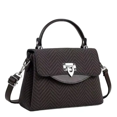 Women's Korean-Style Large Shoulder Bag, Autumn Winter - 6