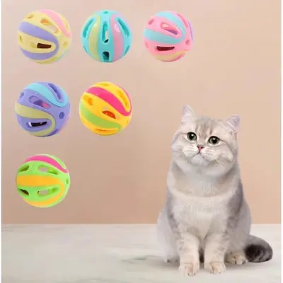Kedi oyuncak topu, kendi kendine zevk veren kedi zili, ekstra büyük kendi kendine zevk ve can sıkıntısı giderici malzemeler, kedi alay çubuğu - 5