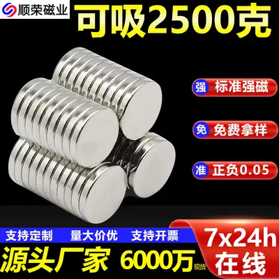 NdFeB N52 Super Strong Round Small Disc Magnet for Refrigerators and Toys