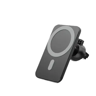 Manyetik kablosuz şarj araç tutucu güçlü manyetik cep telefonu kablosuz şarj cihazı 15w manyetik hızlı şarj navigasyon tutucu şarj