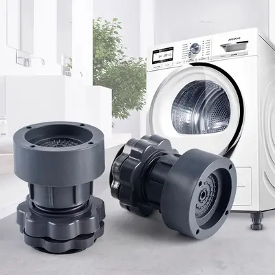 Waschmaschinen-Sockelfüße Vibrationsdämpfung rutschfest - 1