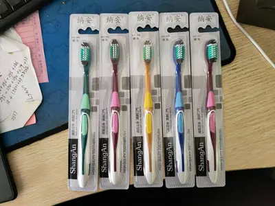 Individually Packaged Adult Toothbrush, Large Head, Soft Bristles - 13