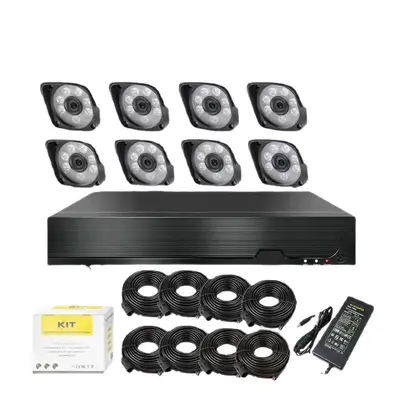 8-Kanal POE 5MP NVR Sicherheits-Set CCTV