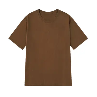 Herren Basic-T-Shirt, 100% Baumwolle, Kurzarm, Rundhals, lockere Passform - 10