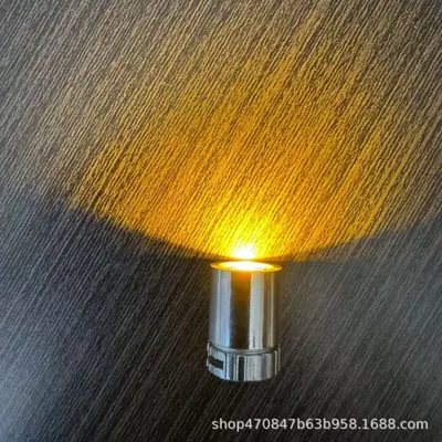 LED Rotating Pen Light Core with Crystal Base for DIY Lamps - 8