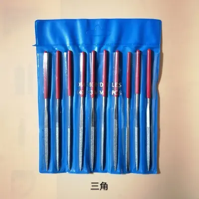 3*140 Electroplated Diamond Shaping File Set (Flat, Square, Half-Round, Round)