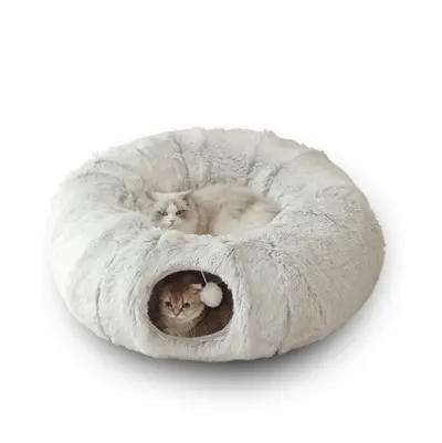 Katlanabilir kış kedi tüneli ve sıcak kedi yuvası, dört mevsim kullanım