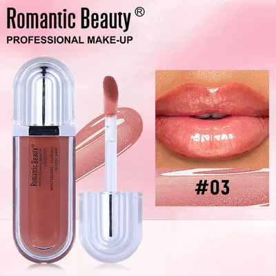 Perlmutt-Lipgloss mit Spiegeleffekt, langanhaltend und wischfest - 9