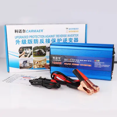 Araç İçi İnvertör 12V 24V 48V 220V 500W 1200W 1600W 2200W Yüksek Güç Dönüştürücü - 5
