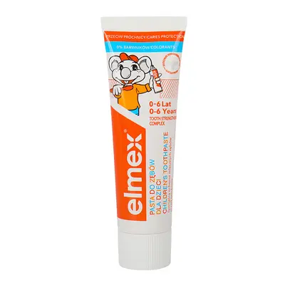Elmex Children's Toothpaste with Fluoride, Ages 0-6 and 6-12 - 6