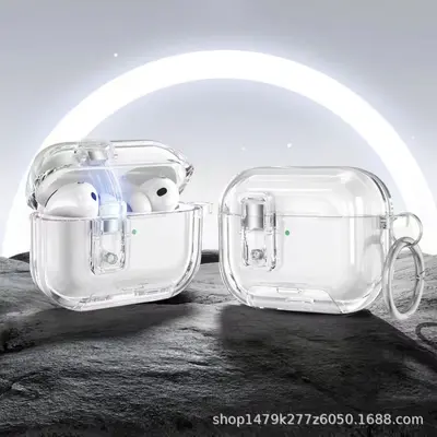 Transparent Magnetic Protective Case for AirPods Pro 3 and AirPods 4 - 7