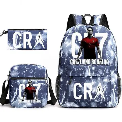 CR7 Oxford Cloth Backpack, Unisex Outdoor - 5