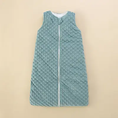 Babyschlafsack für Herbst und Winter, gesteppt, ärmellos, dicker Samt - 10