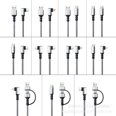 CC hızlı şarj kablosu, C tipi şarj kablosu için uygundur Huawei veri kablosu 100cm araç hızlı şarj - 3