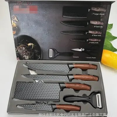 Edelstahl Küchenmesser-Set 6-teilig - 11