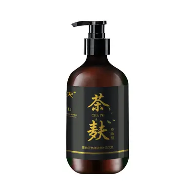 Aokifu Tea Seed Shampoo, Natural Cleansing and Nourishing Oil Control - 6