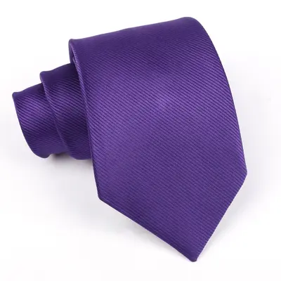 Men's Jacquard Tie 8 cm, Hand-Tied, Wedding Tie - 9