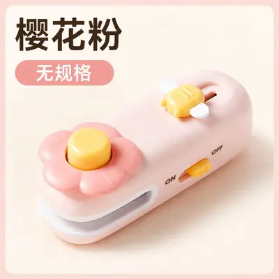 Original Mini Flower Hand Press Sealing Machine Household Small Heat Sealer Food Bag Magnetic Kitchen Food Storage Tool