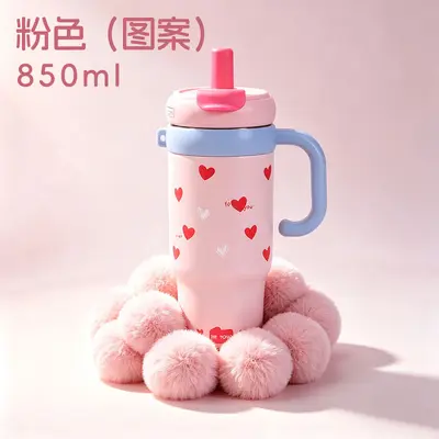 Giant Thermos Cup with Handle, Large Capacity - 13