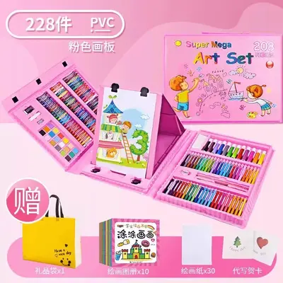 Aquarellstift-Set, 208 Teile für Kinderkunstprojekte - 7