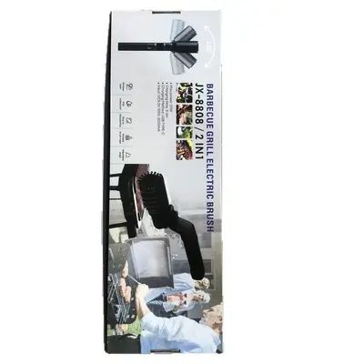 Electric Grill Brush for Heavy Oil Stains, 360° Rotatable Barbecue Cleaning Tool