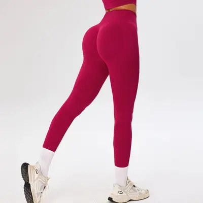 Seamless High-Waist Women's Fitness Leggings, Breathable Quick-Dry - 7