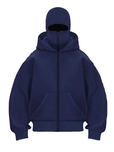Herren-Kapuzenjacke mit Doppelkapuze, Herbst - 11