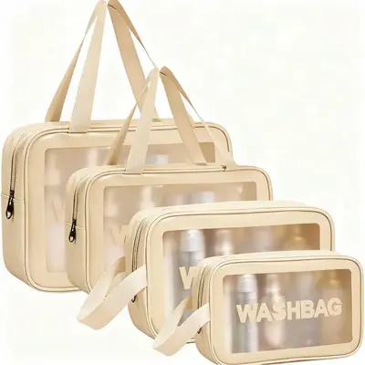 Leichte wasserdichte Kulturtasche mit mehreren Fächern für Reisen