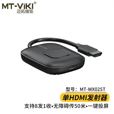 WX02S HDMI wireless screen mirroring transmitter HD video - 7