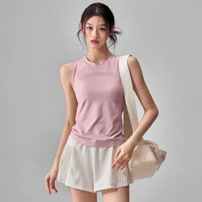 Women's Summer Fitness Set Quick-Dry Breathable Sports Vest - 7