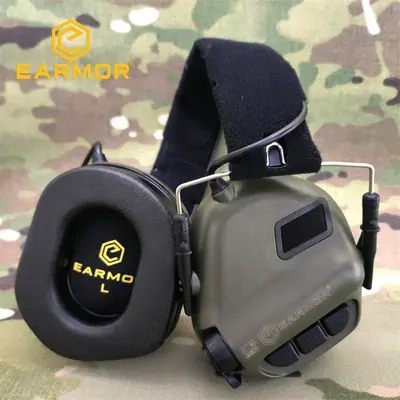 EARMOR M31 MOD4 Tactical Noise-Canceling Headset, Head-Mounted - 7
