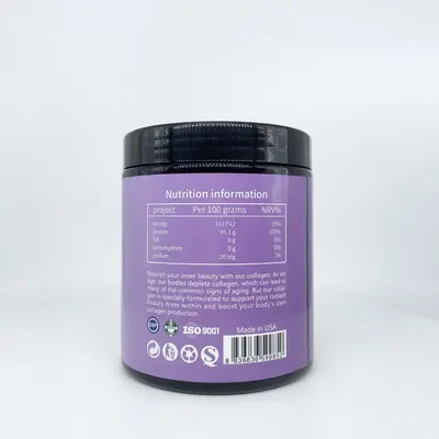 Meereskollagen-Pulver, Erdbeergeschmack, 258 g Dose - 3