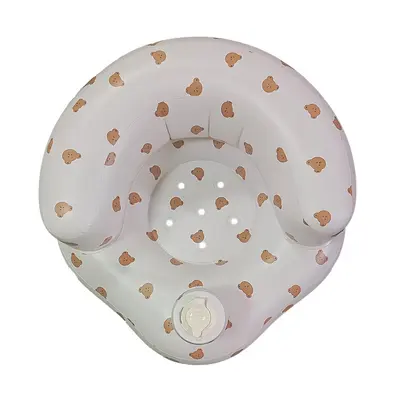 Aufblasbarer Lernsitz für Babys, Badehocker - 4