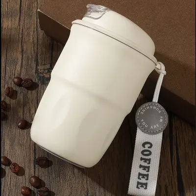 Hochansicht-Kaffeetasse, erschwinglicher Luxus und Premium-Qualität, kleine Kapazität 316 Edelstahl-Thermosbecher, neuer Begleit-Trinkbecher 2025 - 8