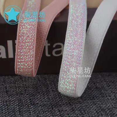 Mehrfarbiges Flachgummiband, 0,6-1,0-2,0 cm