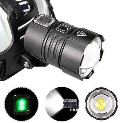 XHP70.2 LED Headlamp with USB Charging In/Out and Zoom Power Display - 3