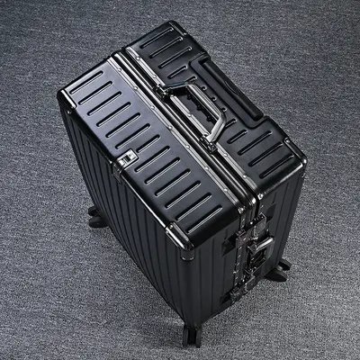 Aluminum Frame Suitcase, 360° Spinner Wheels, Combination Lock - 13