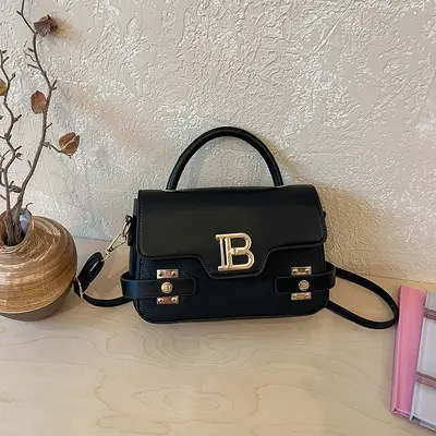 Women's Small Square Handbag, Korean-Style Solid Color, Crossbody, 2026 Model - 4